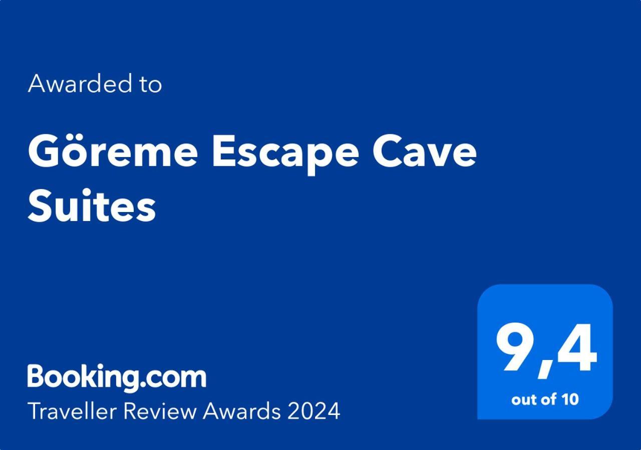 Goereme Escape Cave Suites Goreme Exterior foto